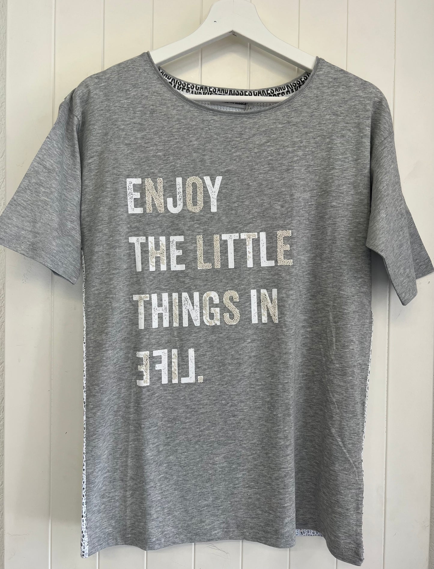 T-Shirt „enjoy the little things in Life“
