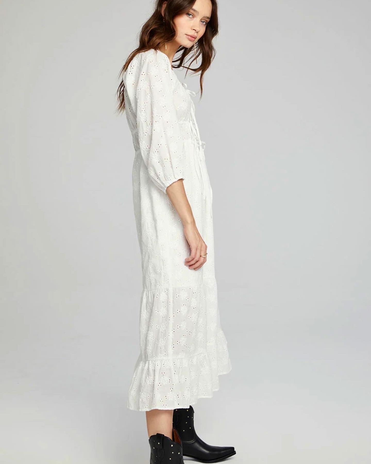 Maxi-Dress mit Ärmel