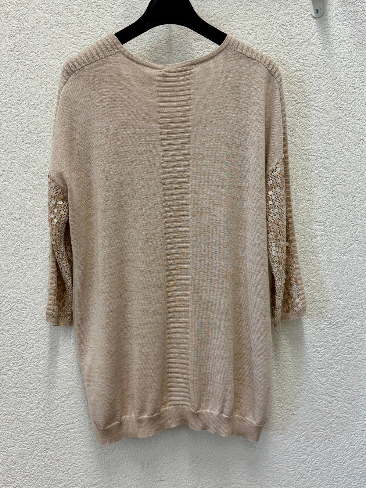 CK Pullover mit Pailletten