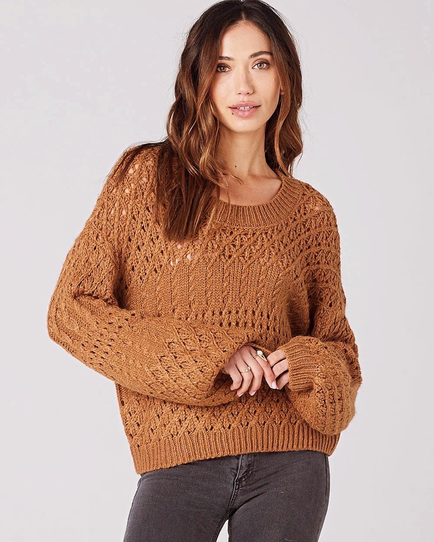 Strick-Pullover Cinnamon Saltwater Luxe