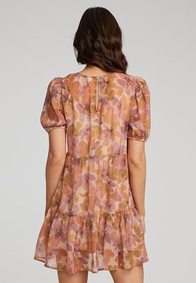 Saltwater LUXE Chiffon-Kleid feminine florals