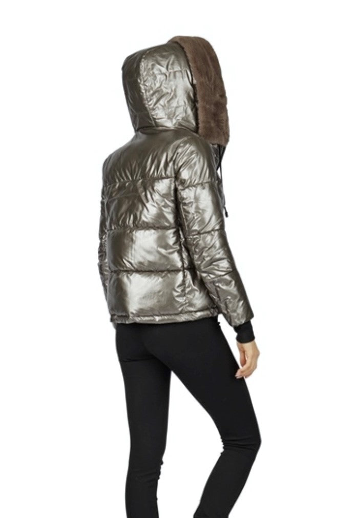 Carolina Cavour Winterjacke Bronze