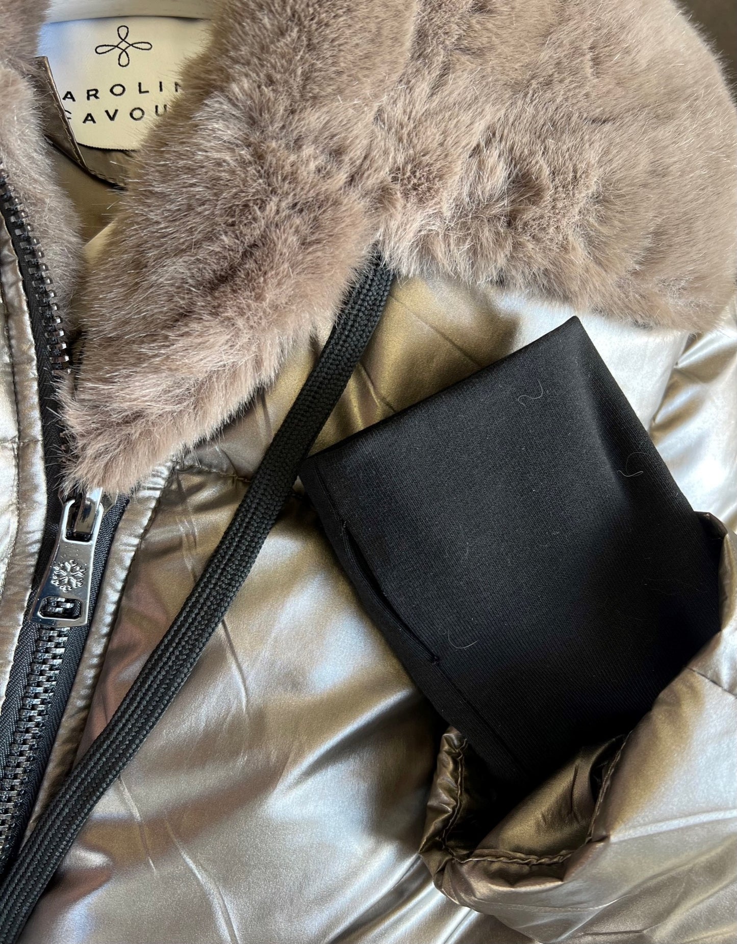 Carolina Cavour Winterjacke Bronze