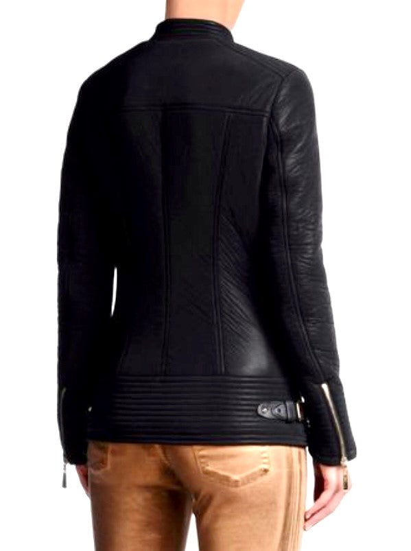 Just Cavalli Jacke Bikerstyle "schwarz"