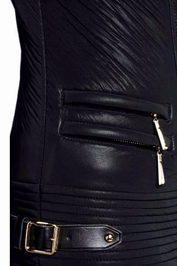 Just Cavalli Jacke Bikerstyle "schwarz"