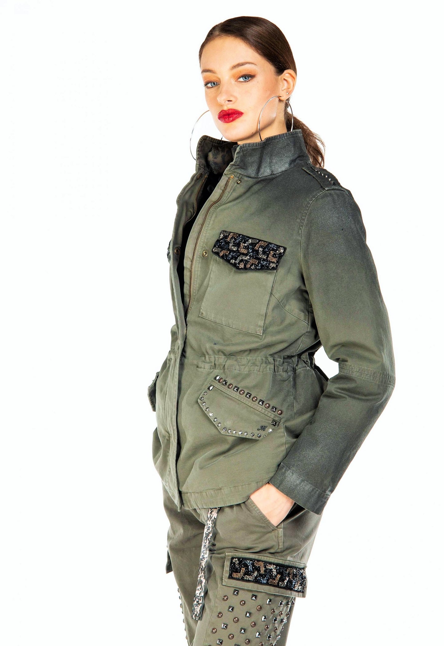 Masons Parka Feld-Jacke / Doppel-Jacke