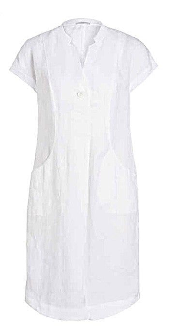 Riani Leinenkleid weiss