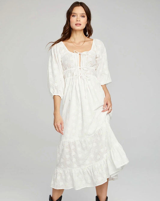 Maxi-Dress mit Ärmel