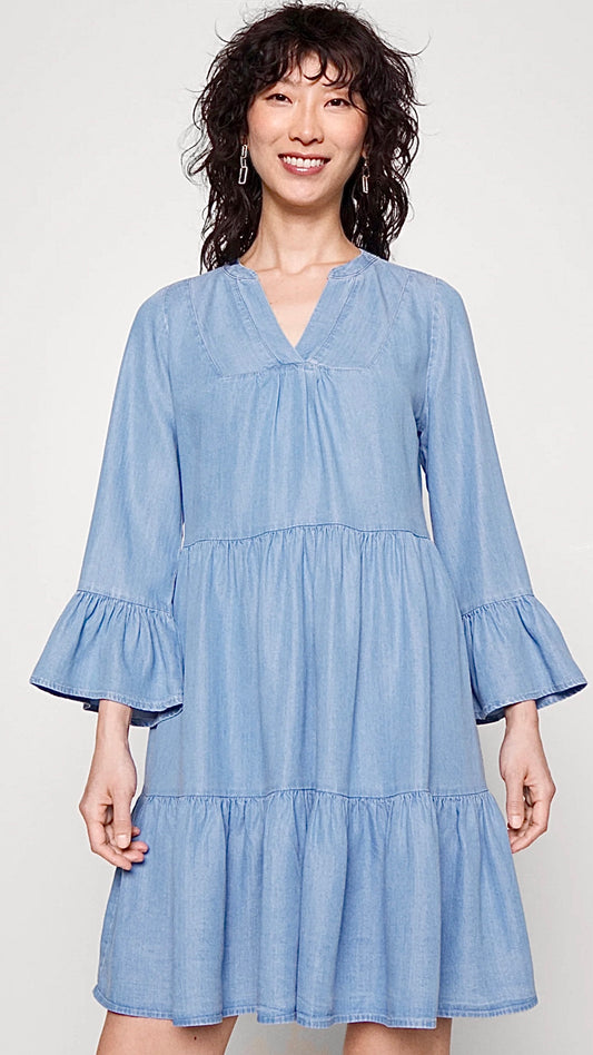 Kleid Jeans-Look