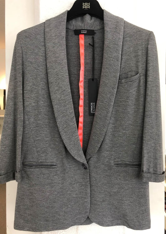 Steffen Schraut Blazer 3/4 Ärmel grau