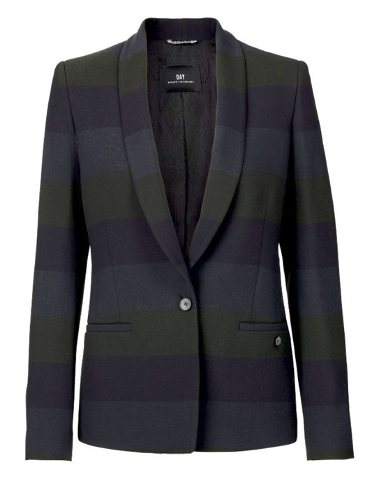 DAY Birger et Mikkelsen Blazer "dunkelblau/dunkelgrün"