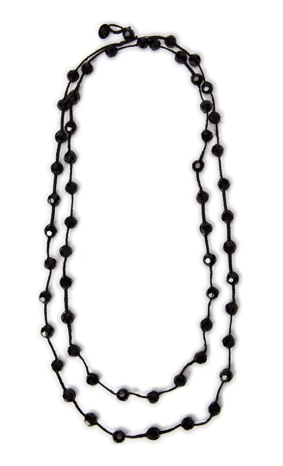 DAY Kette Crystal "schwarz"