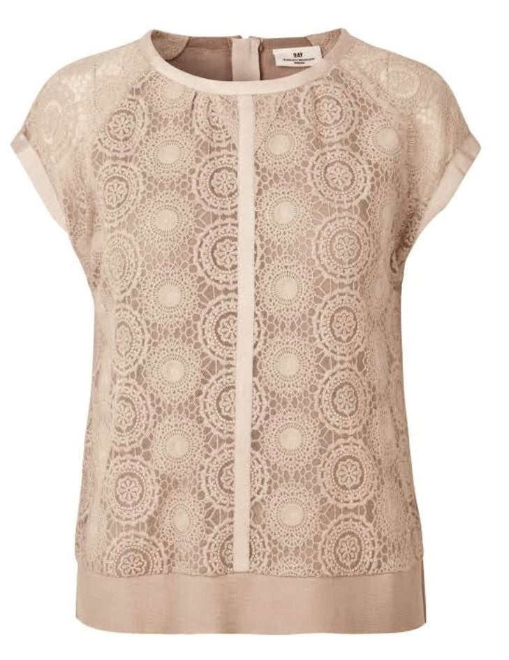 Day Birger et Mikkelsen Lace Top Rosé Safi