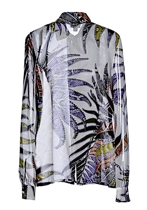 Tunika Bluse Just Cavalli multicolor palm