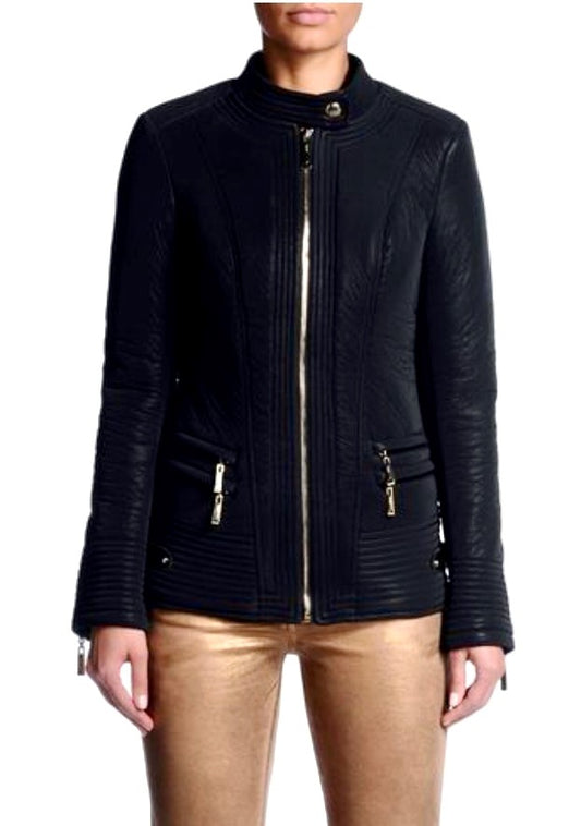 Just Cavalli Jacke Bikerstyle "schwarz"