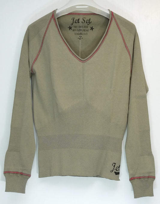 Jet Set Pullover "Olive"