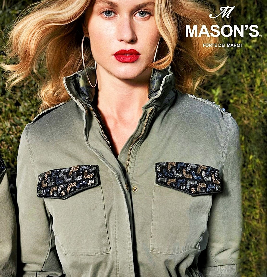 Masons Parka Feld-Jacke / Doppel-Jacke