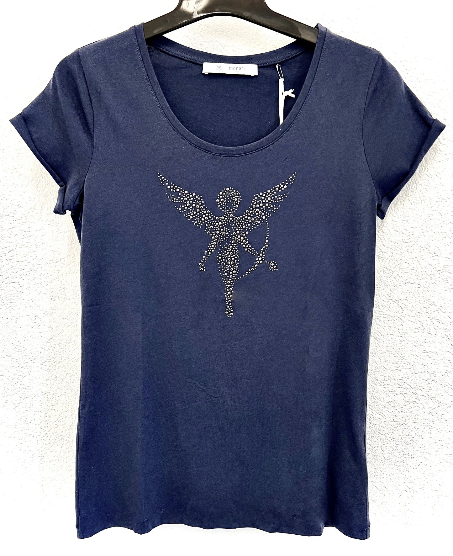 Monari T-Shirt Amour dunkelblau