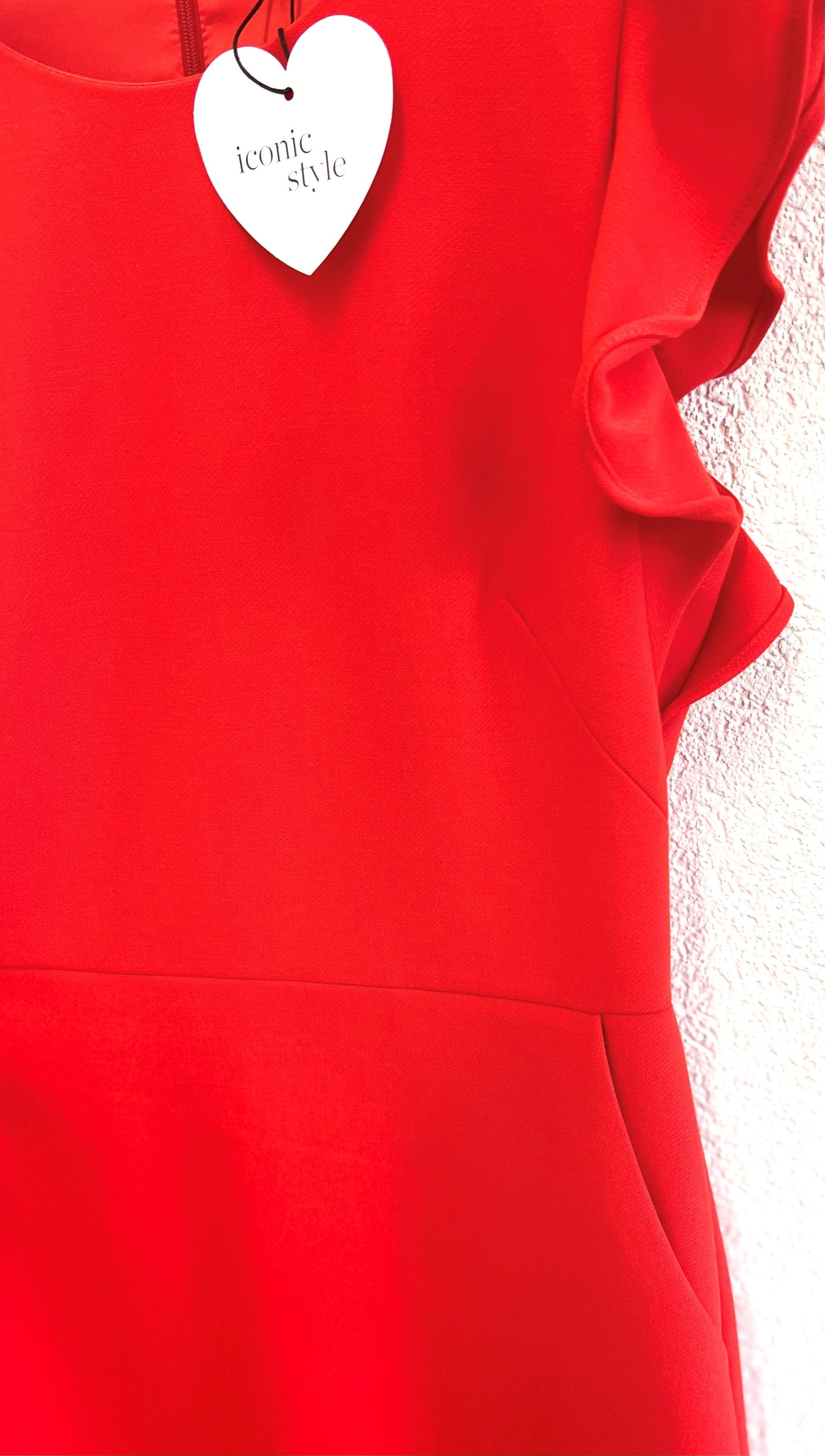 OUI Kleid rot iconic Kelly