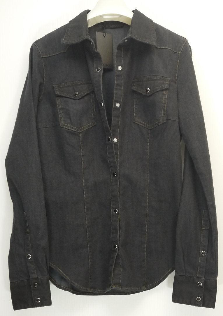 Pinko Jeanshemd "Schwarz"