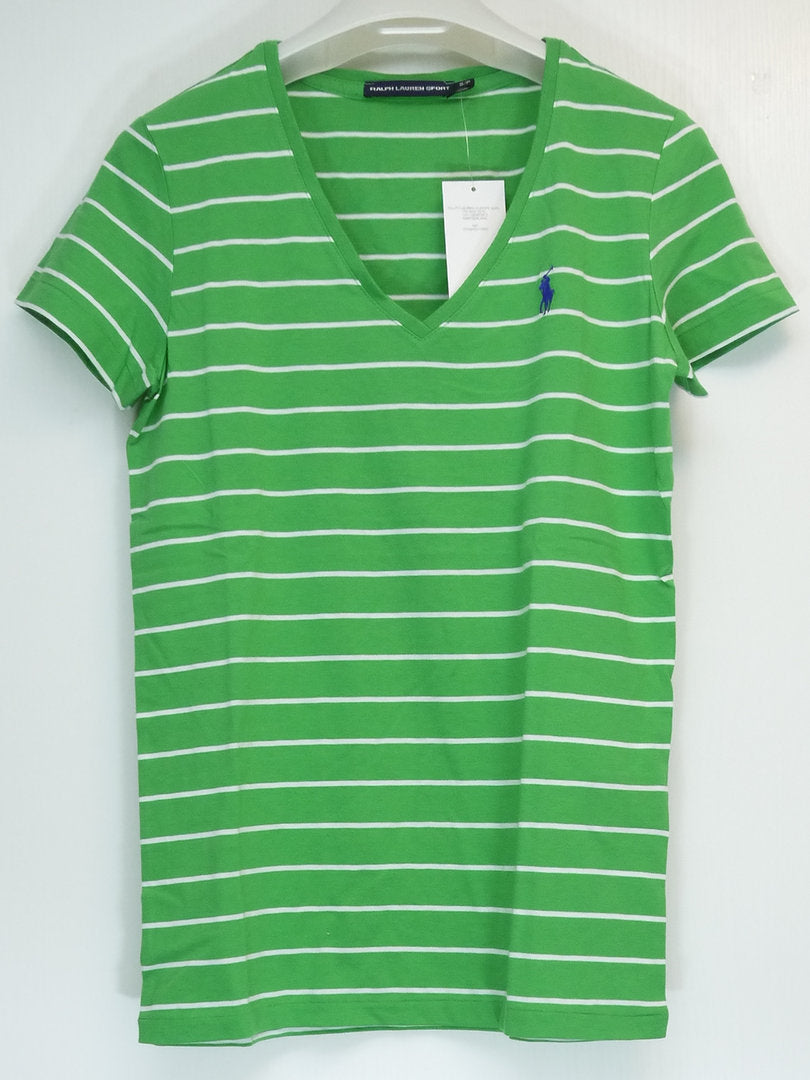 Ralph Lauren T-Shirt "Grün-Weiss"
