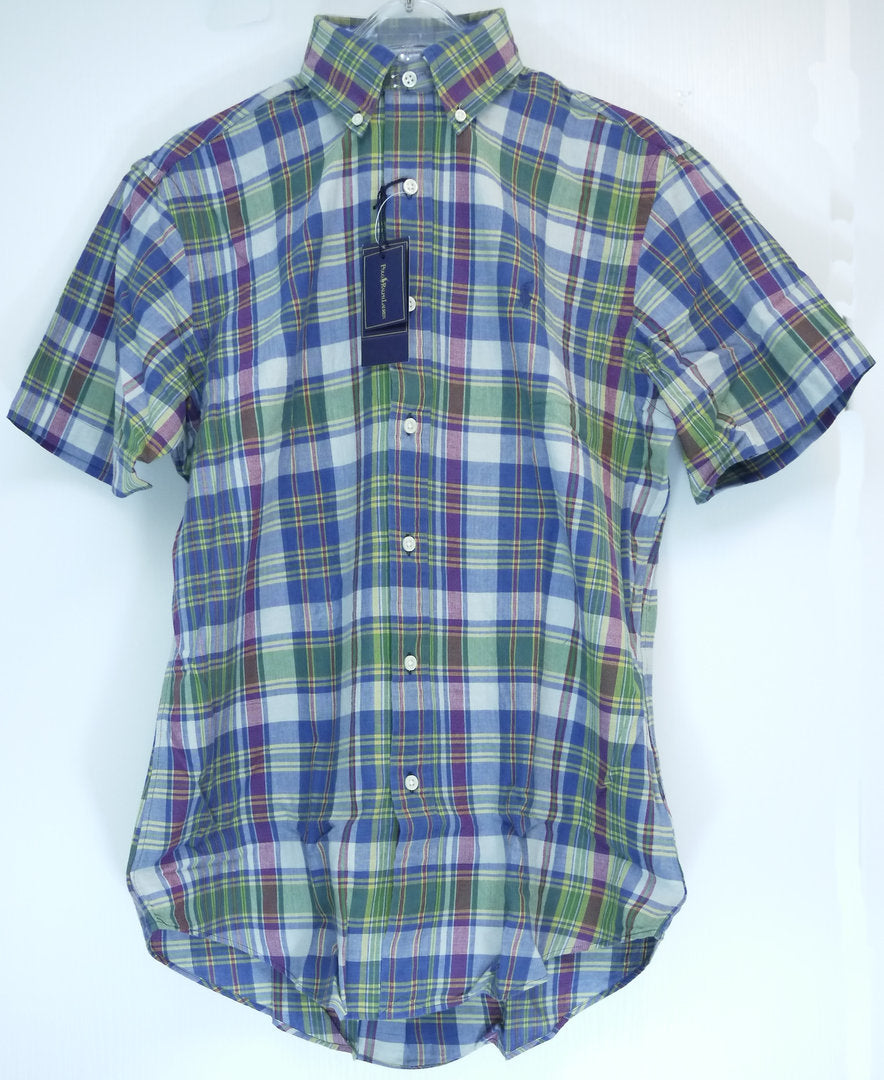 Ralph Lauren Herren Hemd "Blau Grün"
