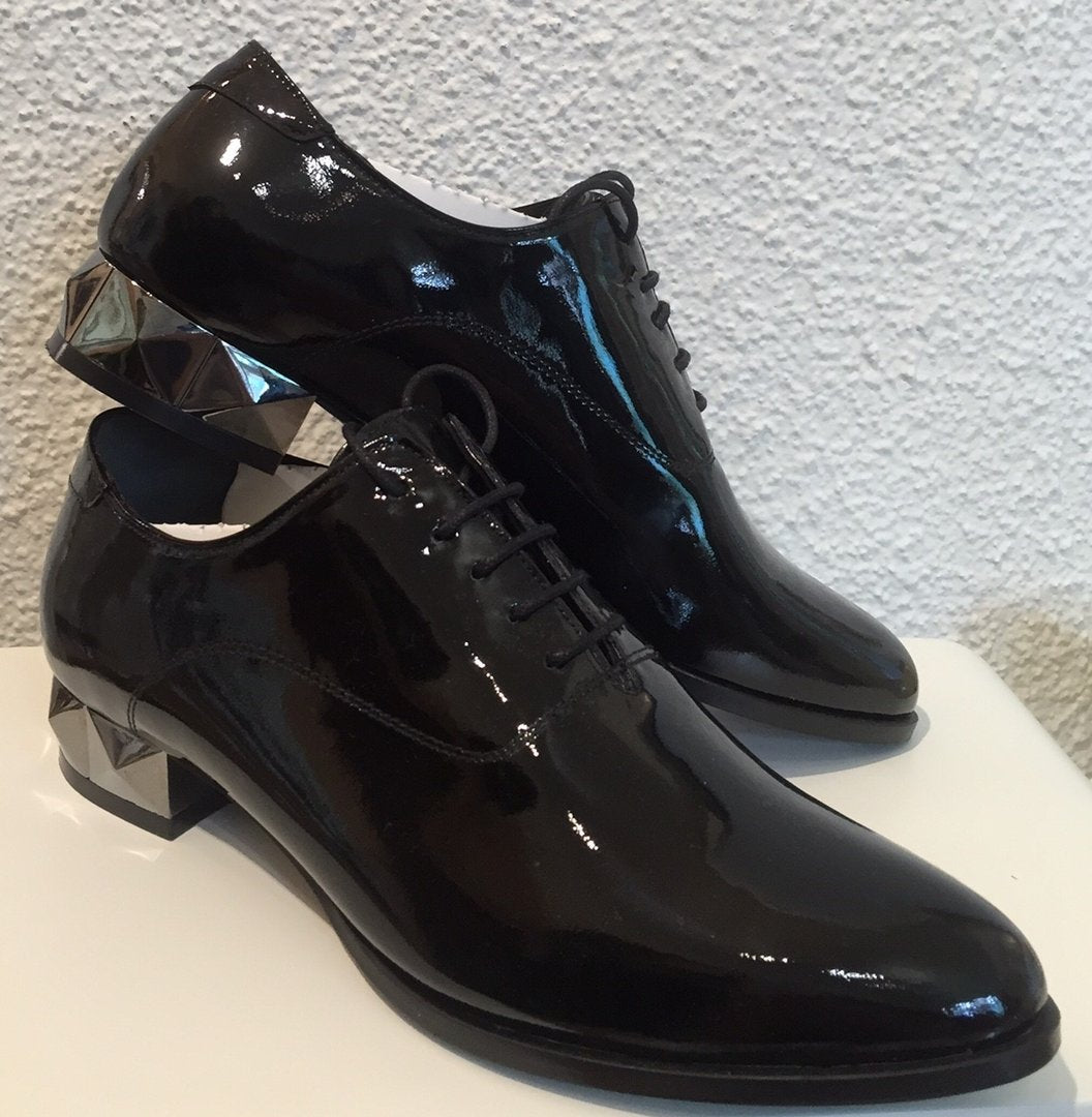 Riani Schuhe Lackleder "schwarz"